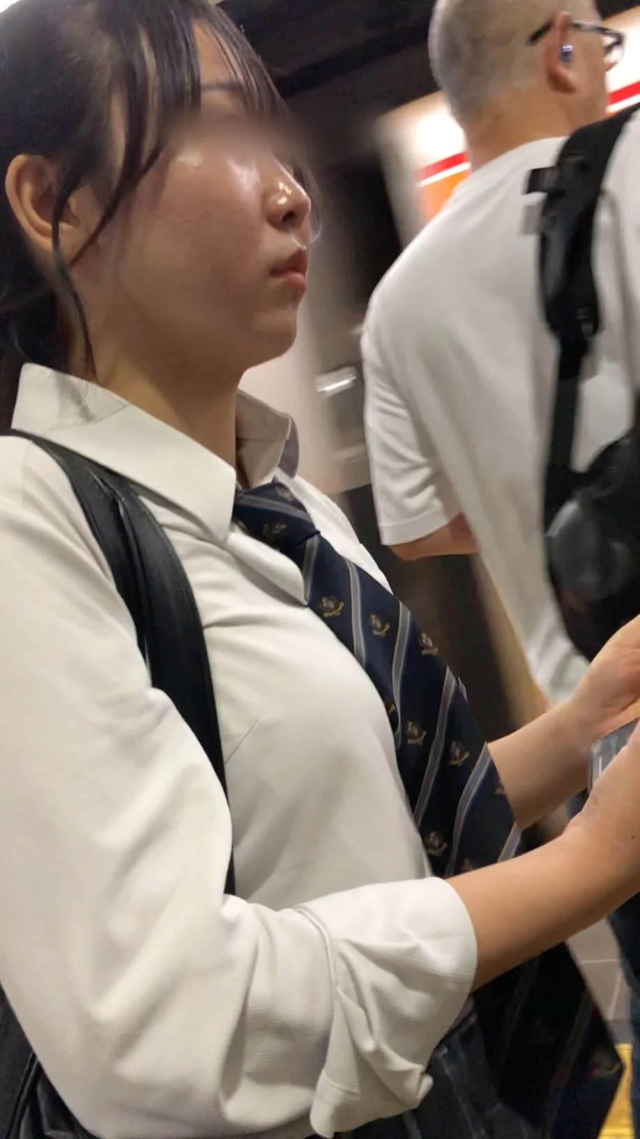 【放課後の眺め123】ムチムチボディのＪＫは推定Ｆカップ！