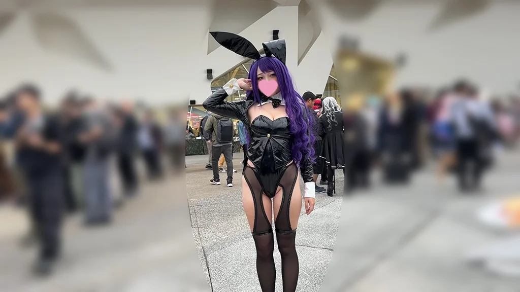 美脚！爆乳！ふっくらつるまん！見られたがり撮られたがりのエロレイヤー大集合！超ハイレグ食い込みバニーを見逃すな！コスイベ撮影47-4