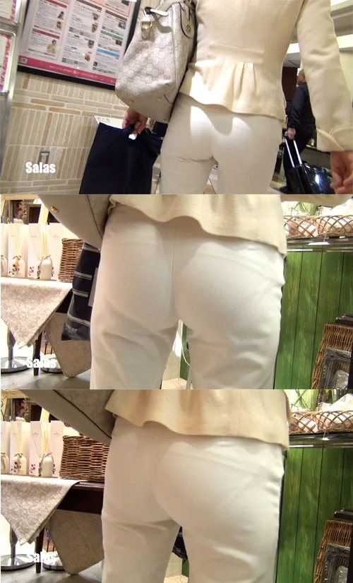 【FHD高画質】小尻な清楚ママ 大きめライン-1