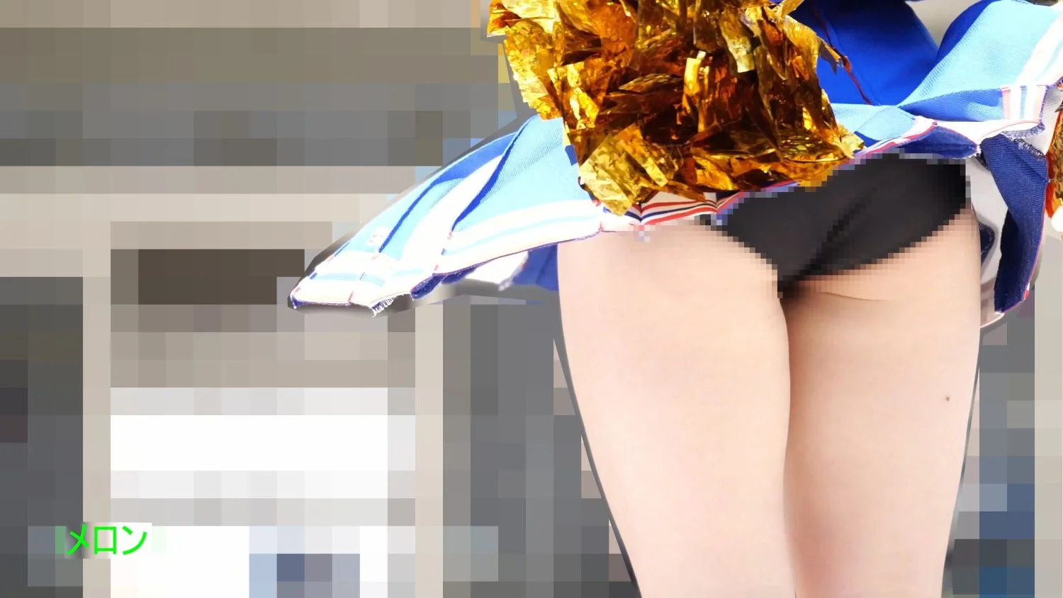 祭りだチア vol.124 【4K】 ぴったりフィットのアンスコがクッキリとたまりません！続編 ハイキック披露ですJDチアダンス-2