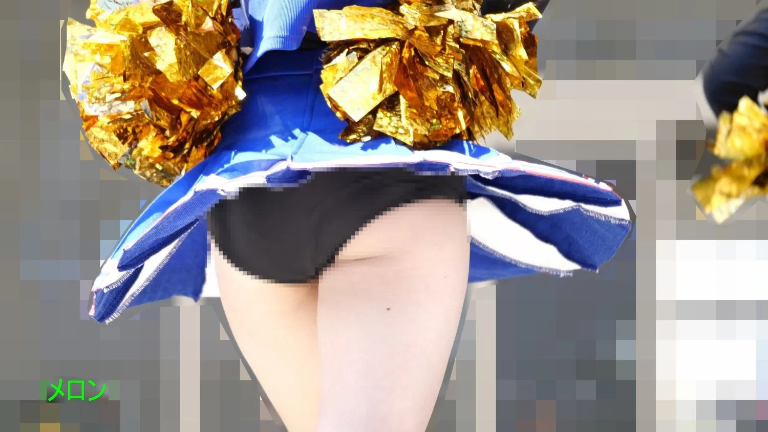 祭りだチア vol.124 【4K】 ぴったりフィットのアンスコがクッキリとたまりません！続編 ハイキック披露ですJDチアダンス-3