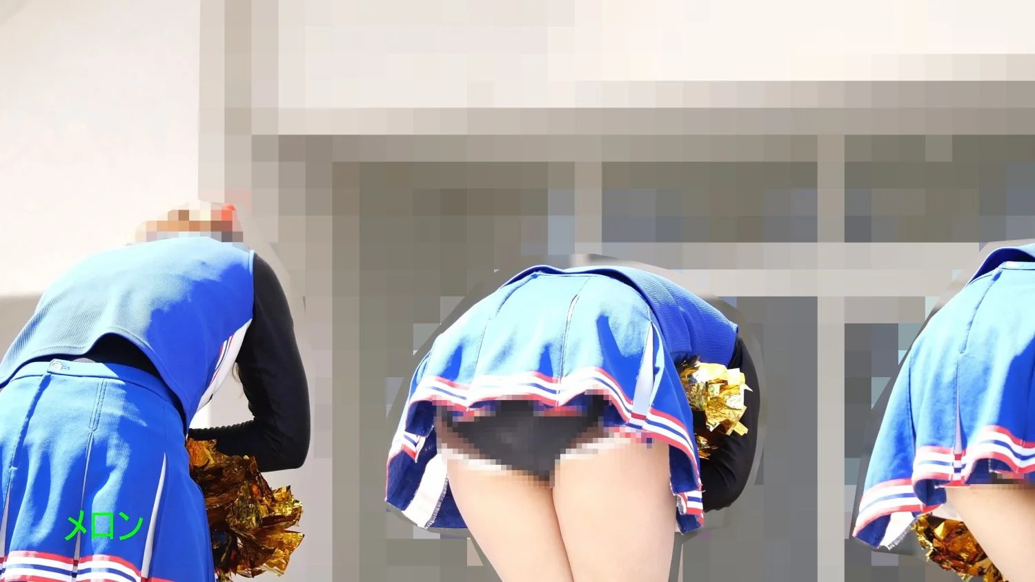 祭りだチア vol.124 【4K】 ぴったりフィットのアンスコがクッキリとたまりません！続編 ハイキック披露ですJDチアダンス-6