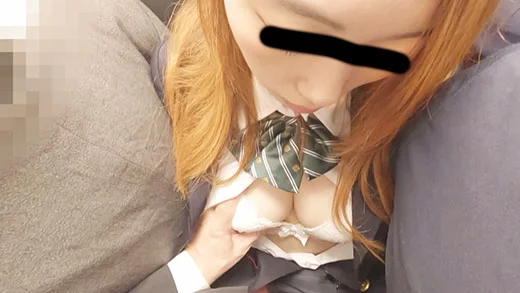 【痴触】茶髪ブレザーのお嬢さん執拗にクリトリスを狙われ理性が崩壊する-3