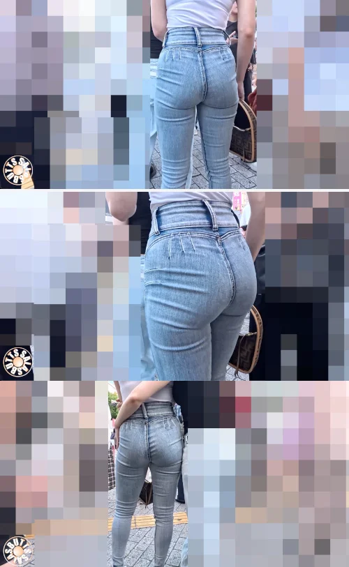 【4K高画質】仲良しギャルのハイウエストレギパン-1