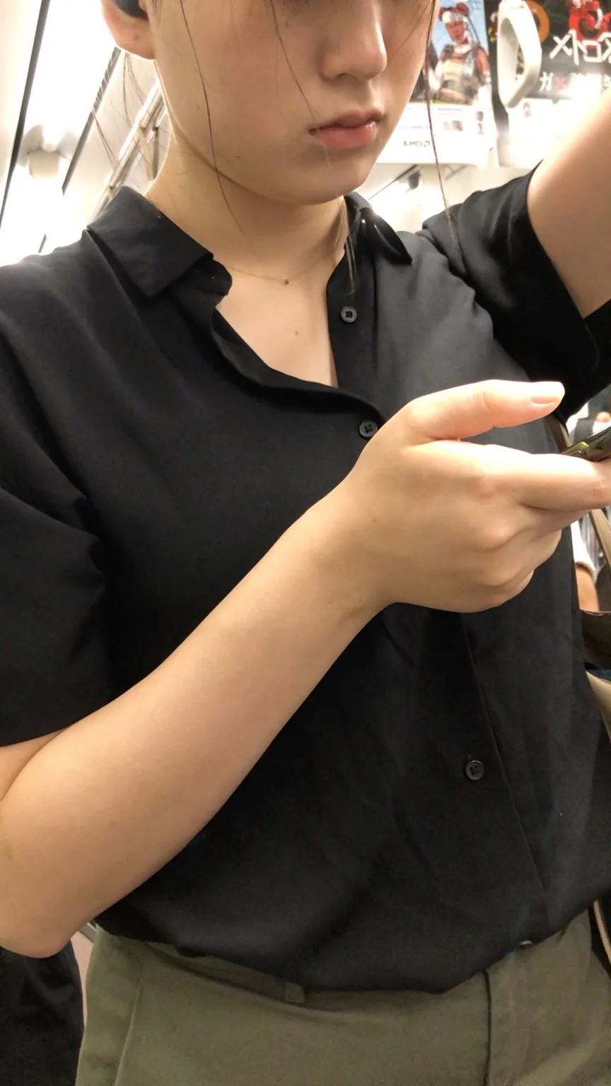 【すぐそこの眺め182】ムチムチボディの長身ＯＬを至近距離から観察！-4
