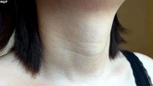 【再販】【超スロー接写】MANAの喉が動く瞬間。首筋・うなじ・皮膚感まで記録した9分38秒-1