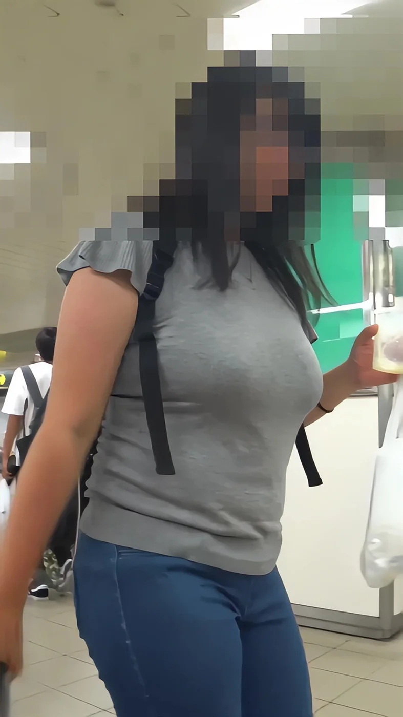 【再販】201美人な巨乳お姉さんと若い爆乳さん-5