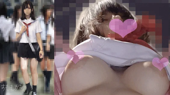 【再販】【悪戯中出し2本セット】パイパン巨乳美少女＆美巨乳無毛美少女に悪戯中出し動画2セット-2