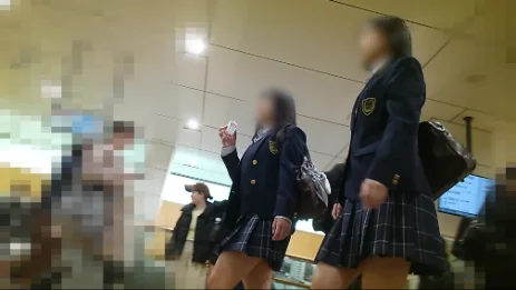 ガチ111【60fps】青空に写るピンクの生！初めての声かけフロント逆さも収録！24分4人収録-1
