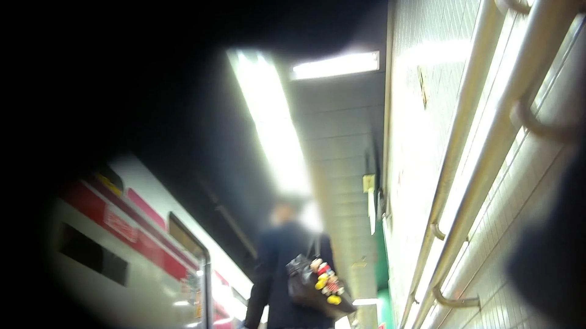 【小柄/追尾】校門を出てから約15分後。偶然装い距離詰め瞬撮-1
