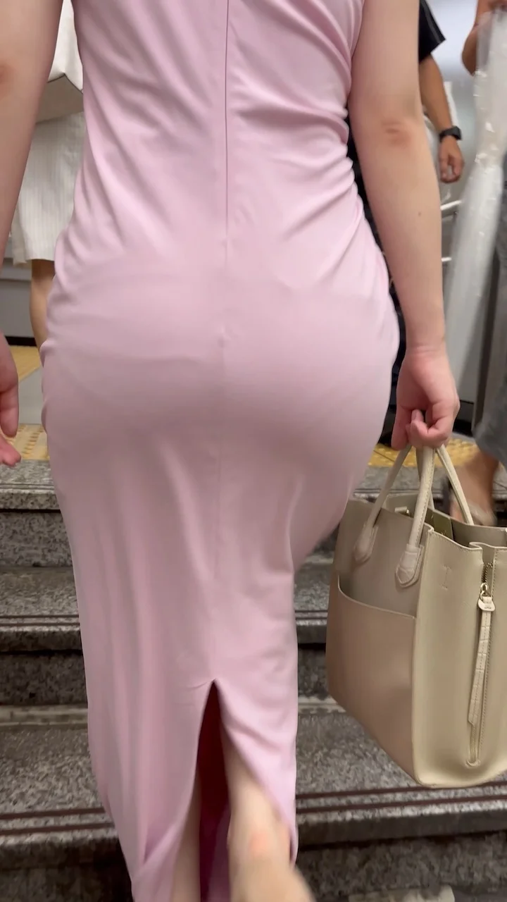 【再販】《４K・高画質》 No.1560「ケツにへばり付くとはまさにこの事だ！アイドル級美女のオシャレワンピ」-2