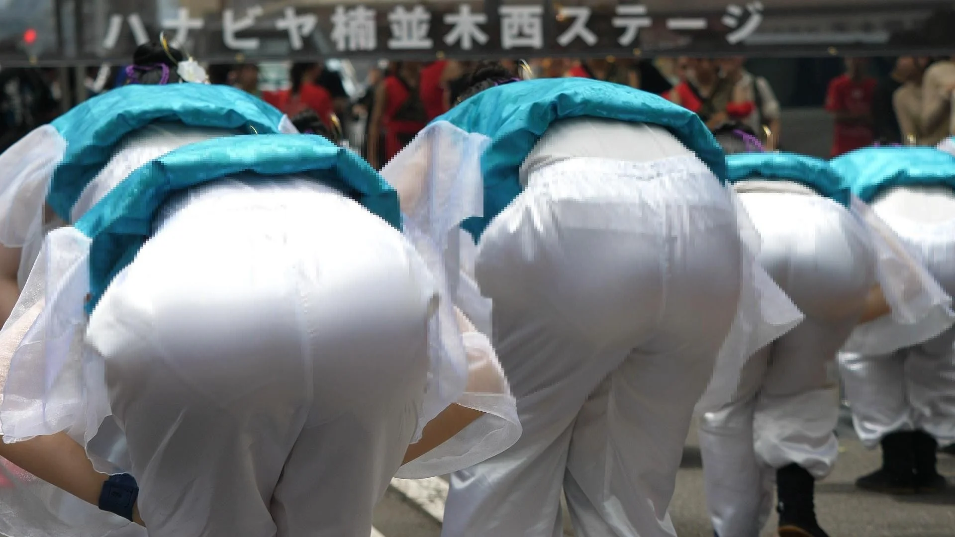 【再販】なにわガールズ1192【4K】こんな楽しみ方はいかが！　ラインダンス三昧と浮きパンのコラボです！-1