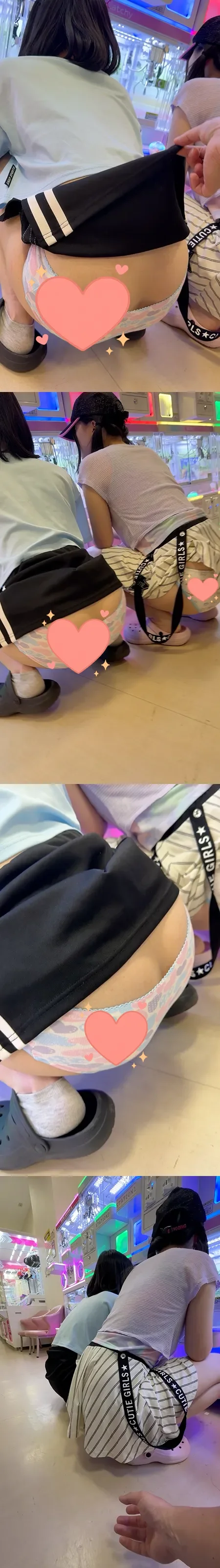 【12日まで９８０円】危険！高学年女子の無防備スカートをまくりたい衝動・・・攻めすぎめくり！-5