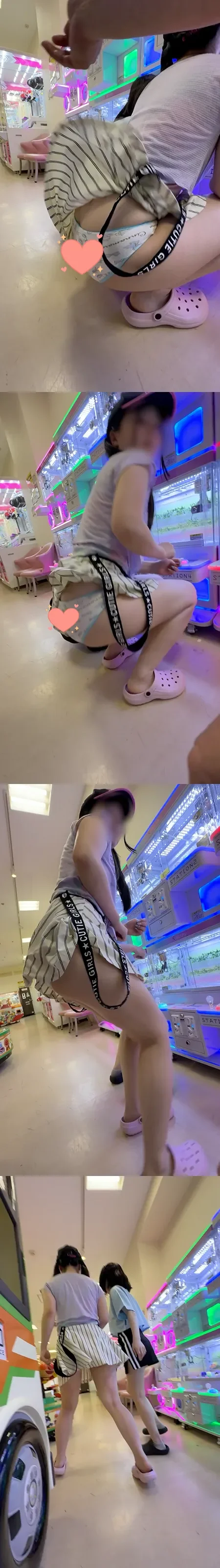 【12日まで９８０円】危険！高学年女子の無防備スカートをまくりたい衝動・・・攻めすぎめくり！-6