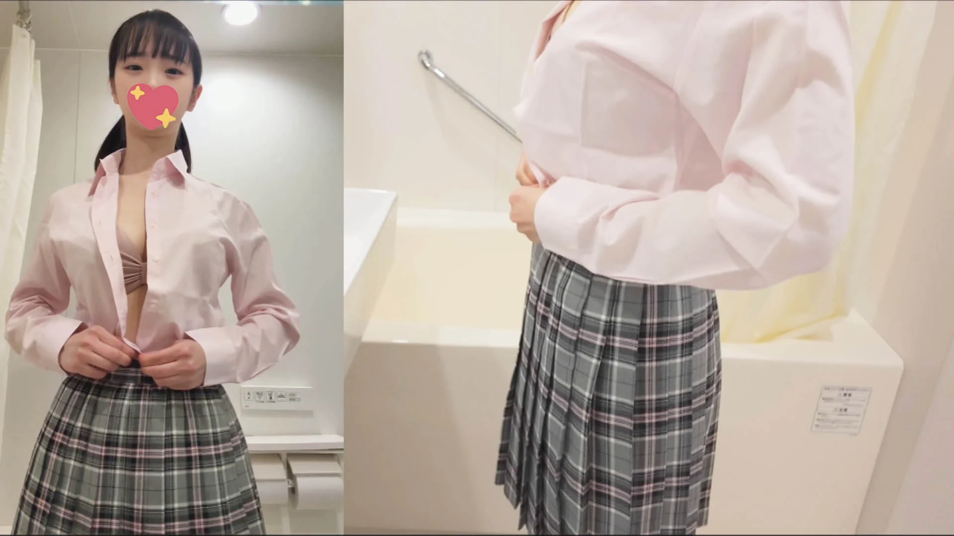 【神乳！美ボディ美少女】「北○○花」巨乳をブルンブルン揺らして連続爆イキ-1