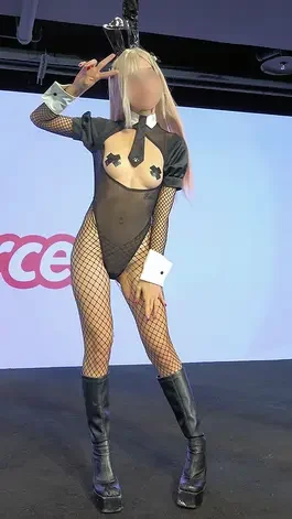 エロすぎコスプレイヤーが大集合イベント撮影会 (逆バニーガール/喜●川海夢“黒江雫ver”編)